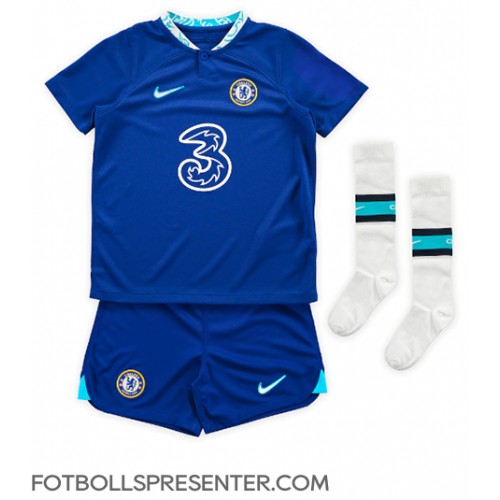 Chelsea Christian Pulisic #10 Hemmatröja Barn 2022-23 Kortärmad (+ korta byxor)
